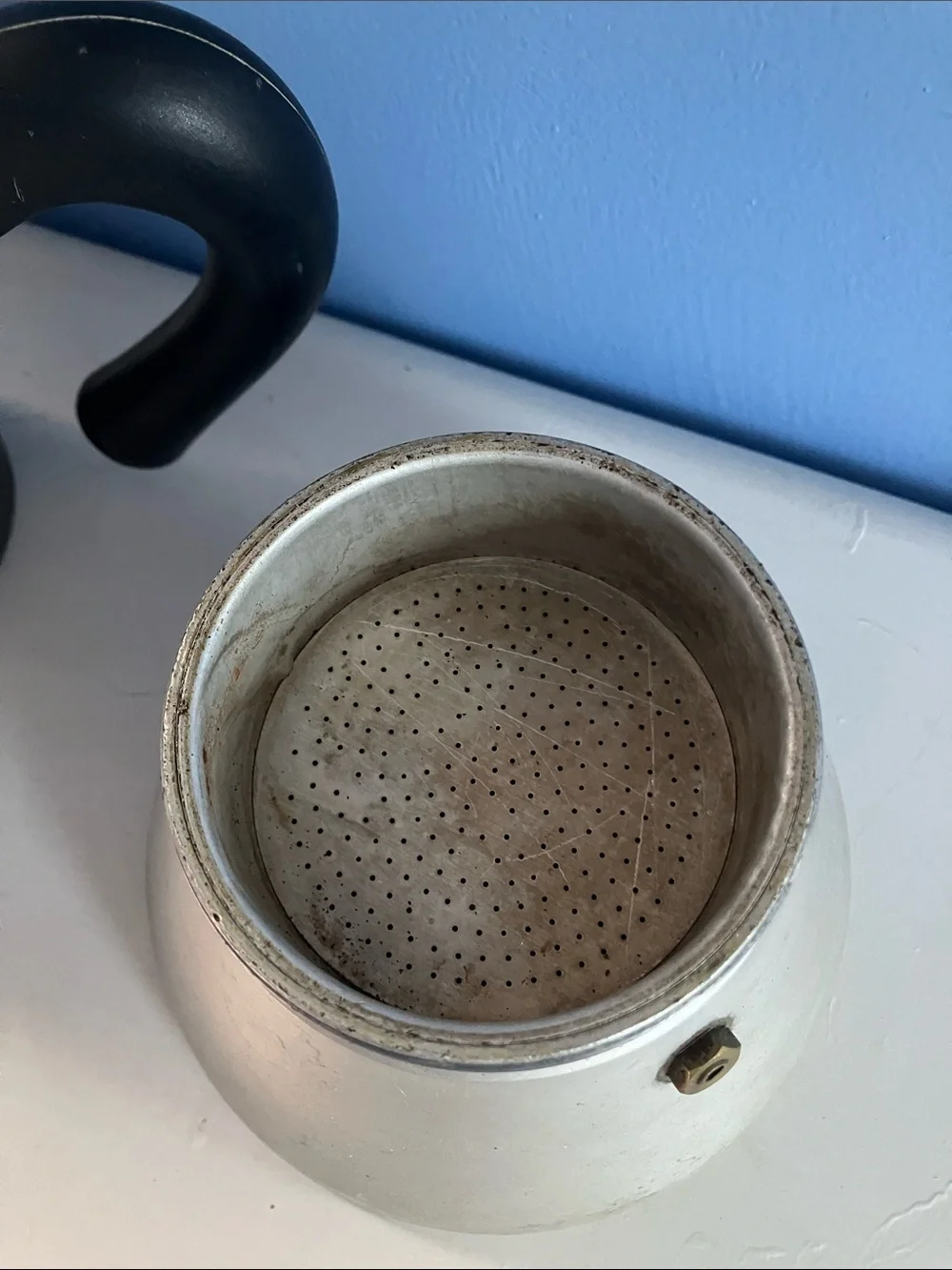 Vintage MCM Hotel Diamond Collection Moka Espresso Maker